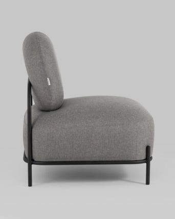 Кресло Стоун 1 рогожка Серый_7