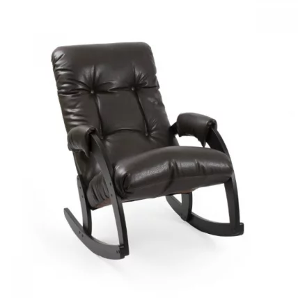 Кресло-качалка Модель 67 венге / Антик крокодил_0