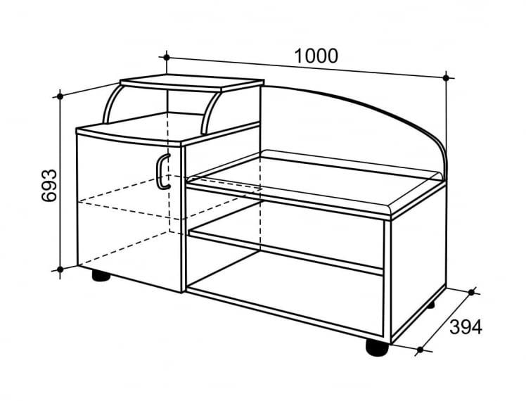 Обувница Хит Венге_1