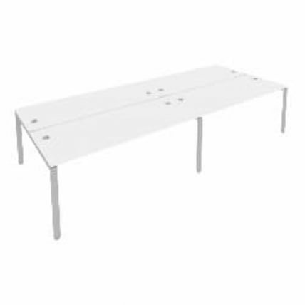 Рабочая станция на 4 раб.места Metal System Б.СМ-4.5 Белый/Серый_0