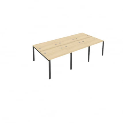 Рабочая станция на 6 раб.места Metal System Б.СМ-6.1 Акация/Антрацит_0