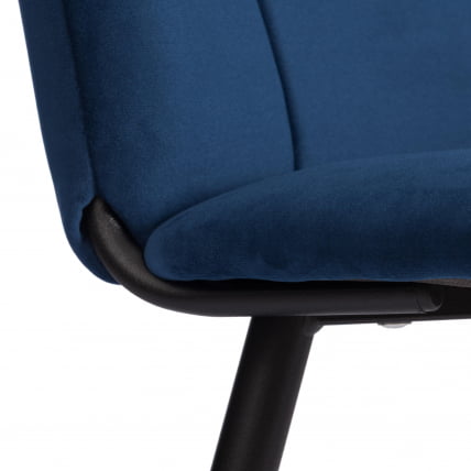 Стул обеденный Asti TREND, велюр, Blue (синий), 47х54х86 см_8