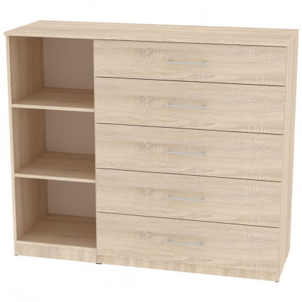 Комод Калисто(K40)1147х1352х468ручкарейлинг160мм(ЯАС)_1