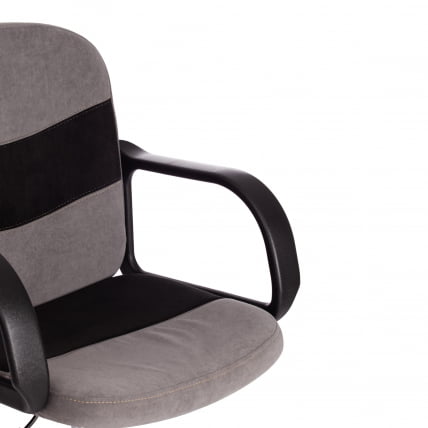 Кресло BAGGI PA флок , серый/черный, 29/35_9