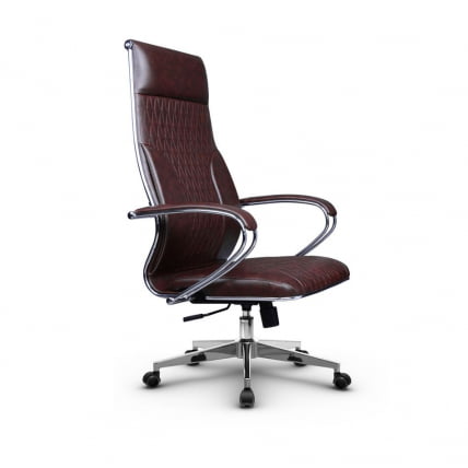 Кресло руководителя Metta L 1c 44B/K Комплект 3 Бордовое_1