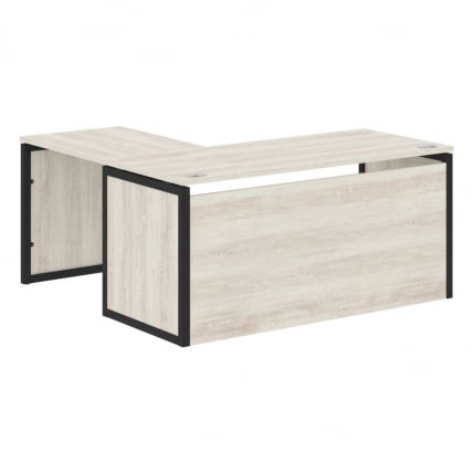 Стол письменный угловой правый XTEN-QP XQPCT 1615H R Сосна Эдмонт Антрацит_0