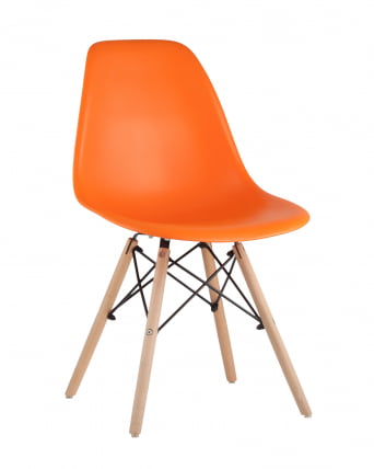 Стул Еамес ДСВ 4 шт. Оранжевый / Eames DSW_0