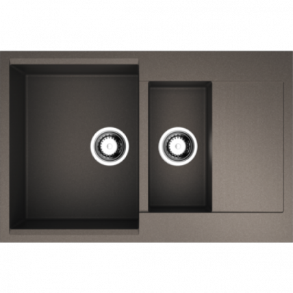 Мойка Omoikiri Daisen 78-2-Dc Artgranit/Темный Шоколад_0