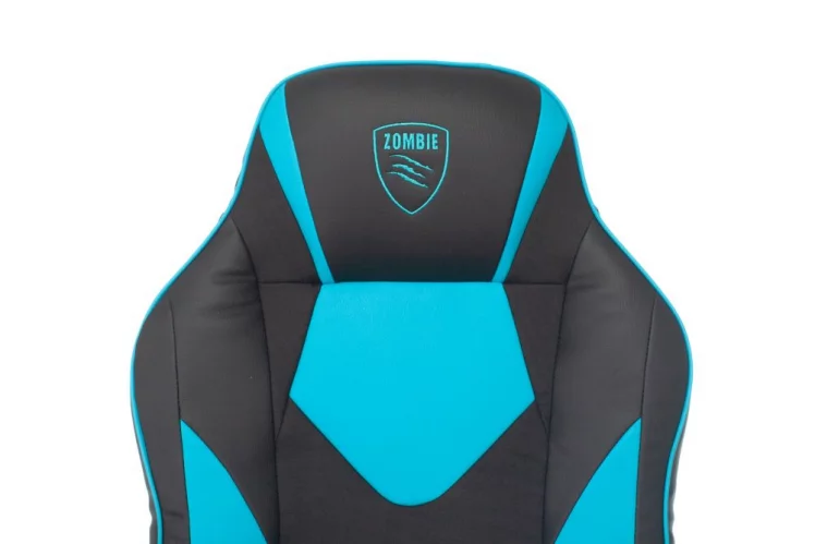 Геймерское кресло Zombie GAME 17 Черный-синий_5