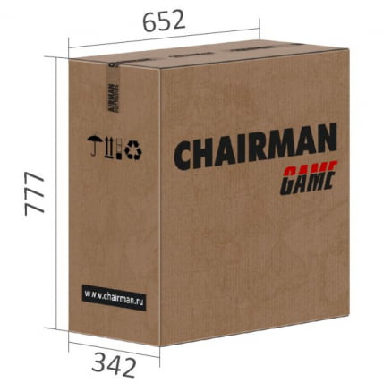 Кресло геймерское CHAIRMAN GAME 16 черный/голубой/белый_5