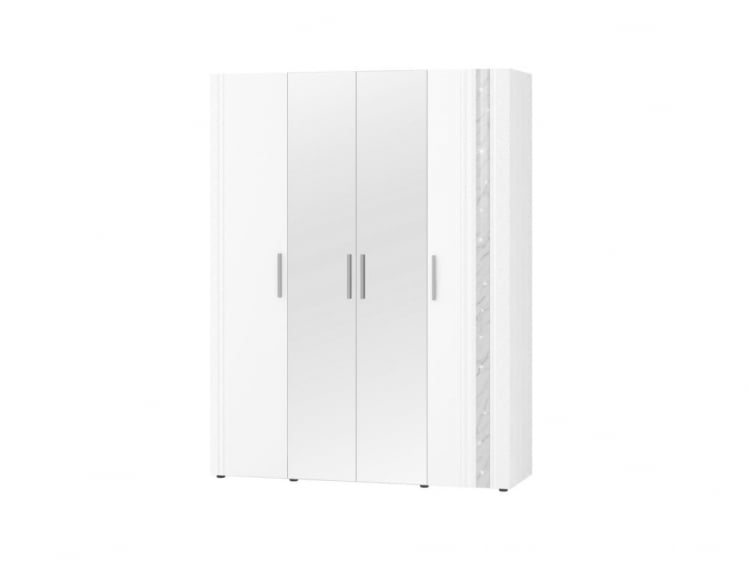 Шкаф четырехдверный с зеркалом Николь 901.14_0