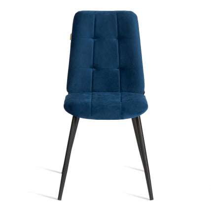 Стул обеденный Asti велюр, 47х54х86, Blue (синий)_4