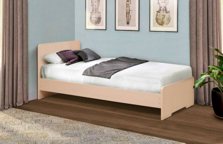 Кровать на уголках №5 800*2000 Бук_0