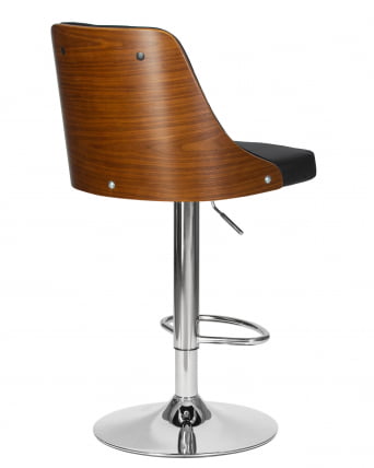 Стул барный DOBRIN MARTIN Черный PU ABA 001_3