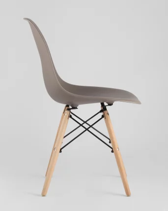 Стул Еамес ДСВ 4 шт. Темно-серый / Eames DSW_5