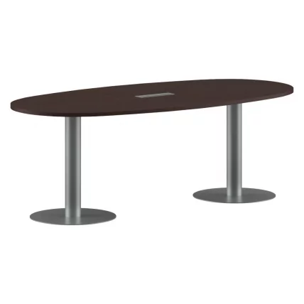 Конференц-стол на 6-8 человек IMAGO ПРГ-3 Венге Магия-алюминий_0