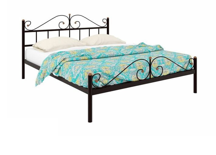 Кровать Диана Plus 1200х1900 Черная_0