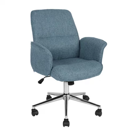 Стул офисный Simona Голубой_1