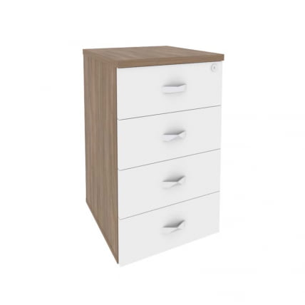 Тумба приставная ONIX O.TP-4 Дуб Аризона/Белый_0