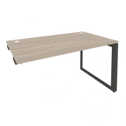 Стол-приставка на О-образном м/к к опорным элементам ONIX O.MO-SPR-3.8 Дуб Аттик/Антрацит_0