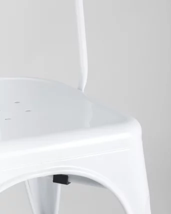 Стул TOLIX с высокой спинкой Белый глянцевый_6