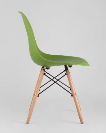 Стул Еамес ДСВ 4 шт. Зеленый / Eames DSW_3
