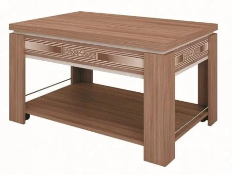 Стол журнальный Агат 24.10 ясень шимо/синга крем_0