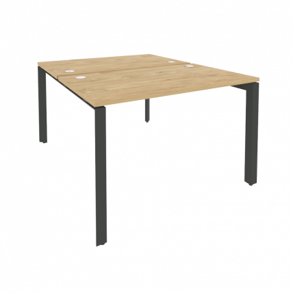 Рабочая станция на П-образном м/к ONIX O.MP-D.RS-2.2.7 Тиквуд Светлый/Антрацит_0