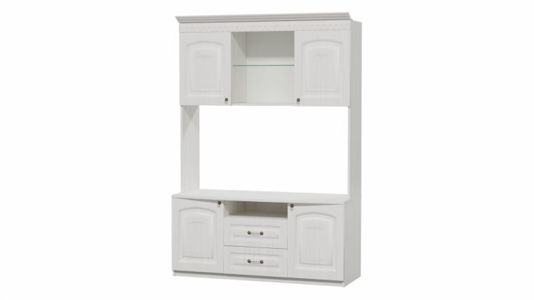 Секция для ТВА Гармония-4 Рамух/Сандал белый_0