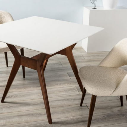 Стол Нарвик 960*960 Белый Темный орех_6