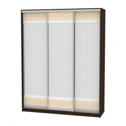 Шкаф-купе Б-220х180х60-1(Венге-ДМ-Д10Д10Д10) / B-220х180х60-1(Венге-ДМ-D10D10D10)_0