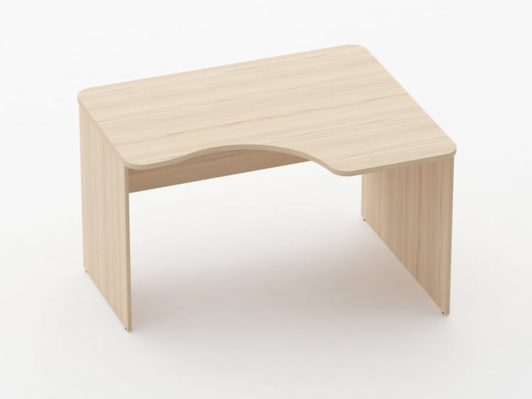 Стол угловой Glassy 1.14.12Пр Орех_0