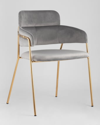 Стул Полин Светло-серый_1