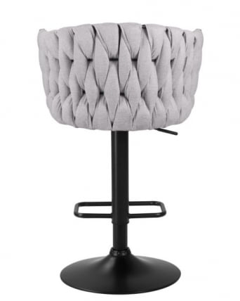 Стул барный DOBRIN LEON (серая ткань (LAR 275-17)) 2 шт_7