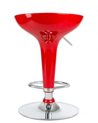 Стул барный DOBRIN BOMBA (красный) 2 шт_5