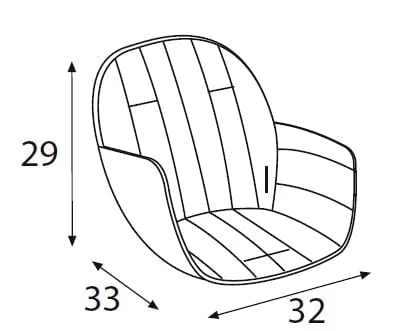 Текстиль в стул Micuna OVO LUXE TX-1646 Planet_6