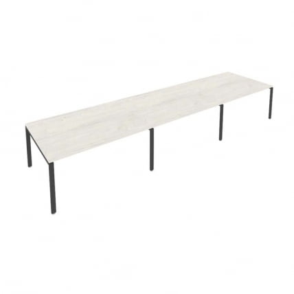 Переговорный стол (3 столешницы) Metal System Б.ПРГ-3.4 Наварра/Антрацит_0