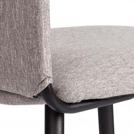 Стул обеденный La Rousse NEW, ткань рогожка, серый/черный, 3M 16/2, 45x55x93 см_9