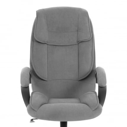 Кресло руководителя OREON metalBL велюр, серый, 29_5