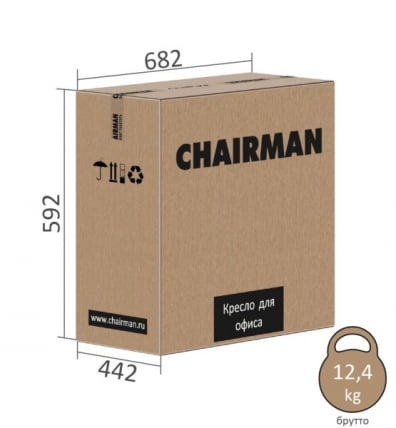 Офисное кресло CHAIRMAN 500 V экокожа Бежевый_15