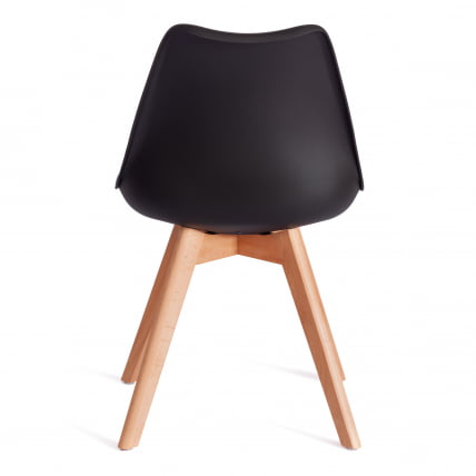 Стул TULIP (mod. 73-1) дерево/пластик/экокожа, 47,5x55x80 см, черный_3