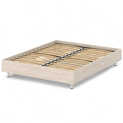 Кровать двуспальная с ортопедическим основанием Ornata 	Н-460 Дуб Верцаска Светлый_0