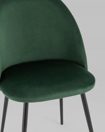 Стул Фолио велюр Зеленый_7