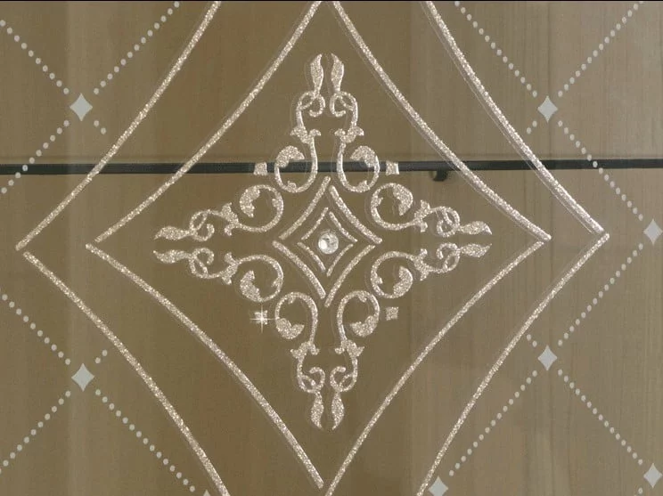 Шкаф-витрина (сервант) с колоннами (левый/правый) Венеция 32.08 Сосна Астрид Ваниль_3