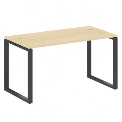 Стол письменный на О-образном м/к METAL SYSTEM БО.СП-3 Акация/Антрацит_0