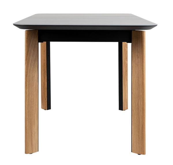 Стол раскладной Combi Glass 120-150 Automatic Natur/Dark matte glass_5