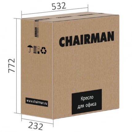 Кресло руководителя Чаирман 573 Черный / Chairman_5