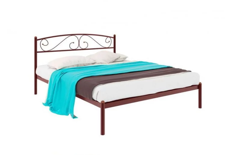 Кровать Вероника 1600х2000 Коричневая_0