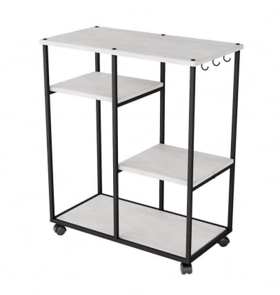 Консоль Вэстри Белый бетон_0