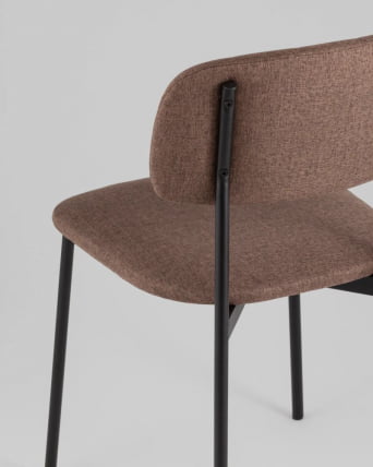 Стул Майло рогожка капучино_5